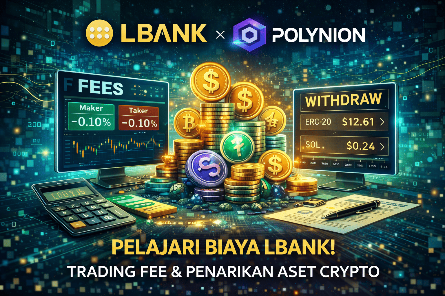 Biaya LBank: Trading Fee, Withdraw, dan Biaya Tersembunyi