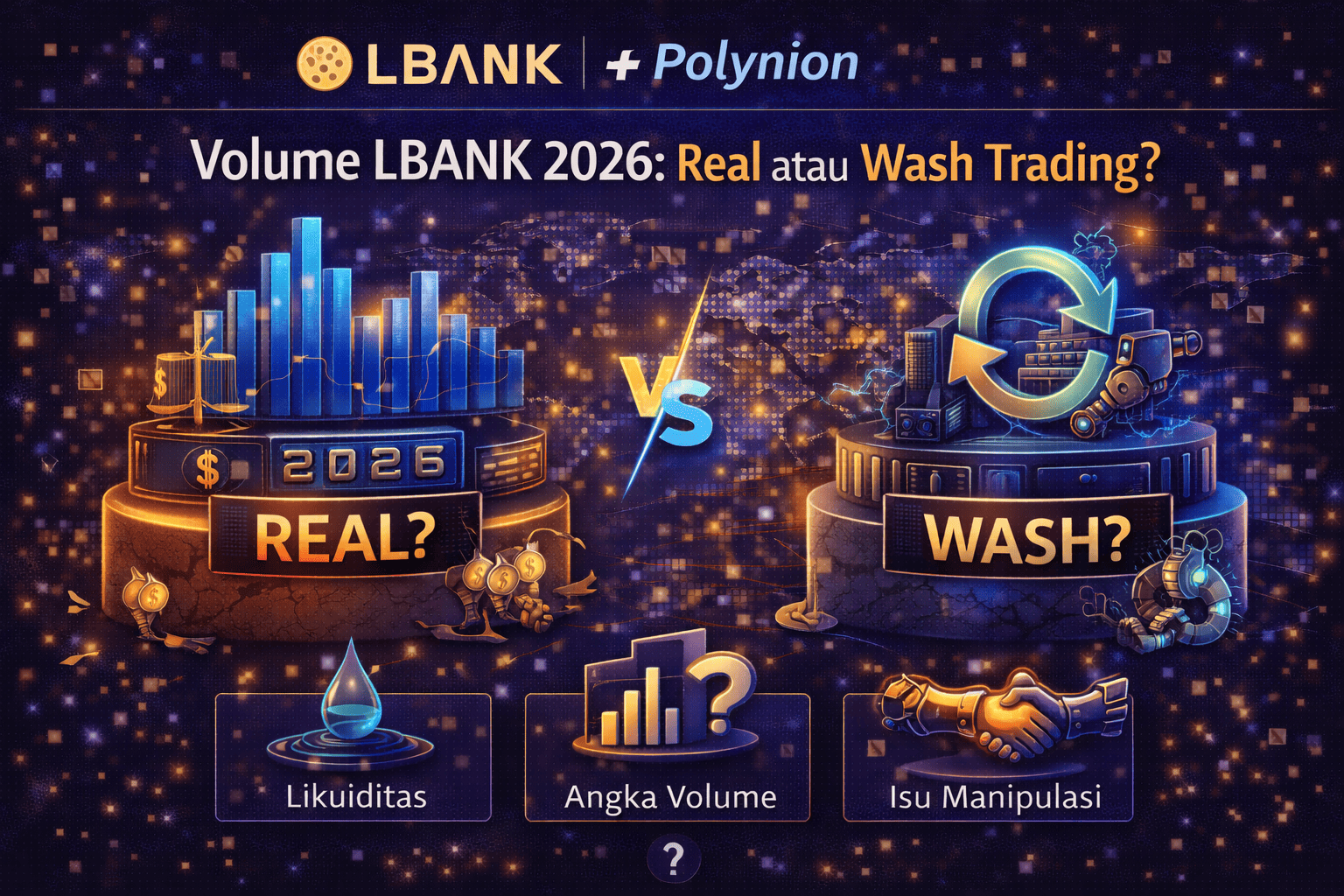 Volume LBANK 2026: Real atau Wash Trading?