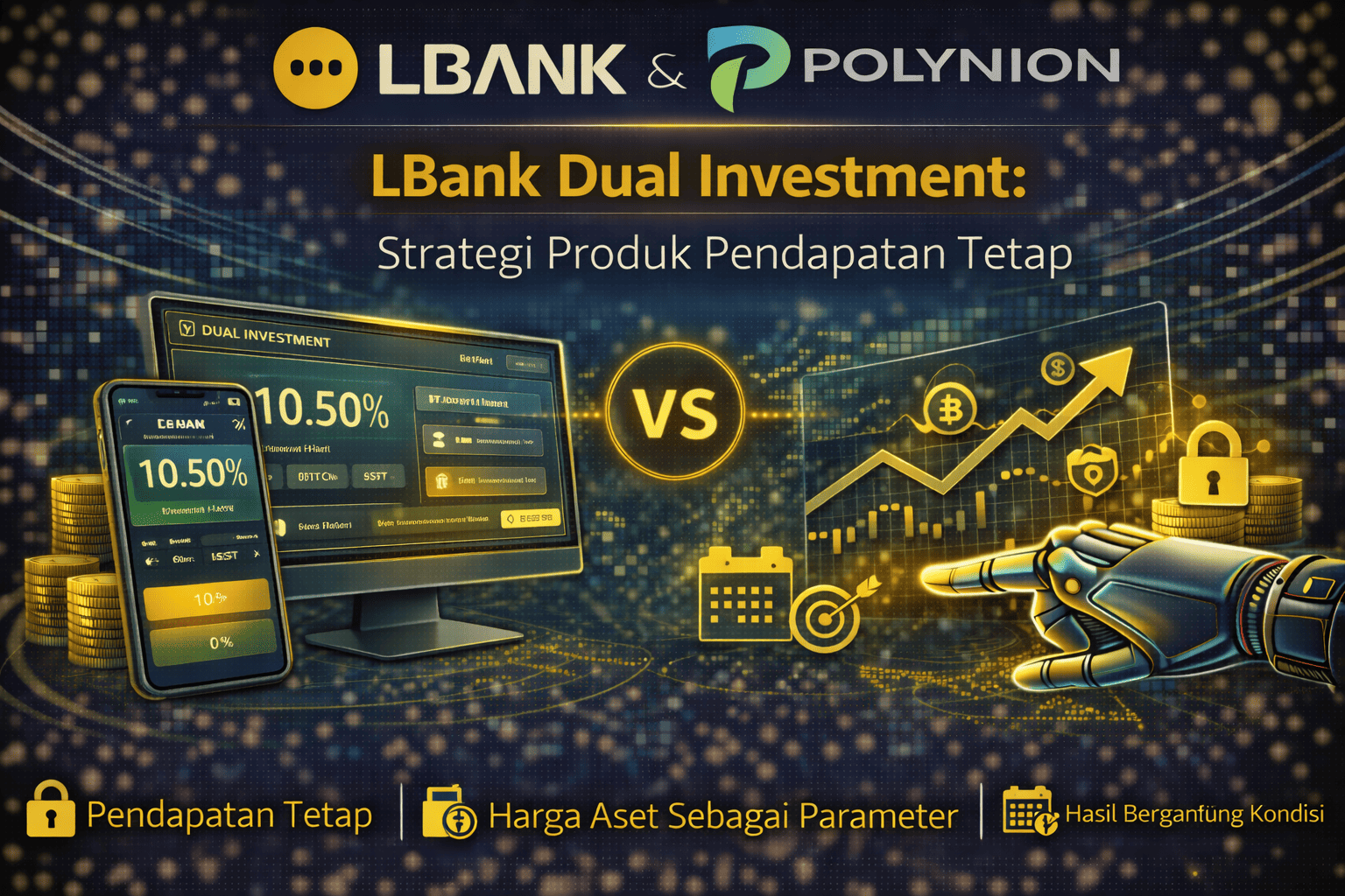LBank Dual Investment: Strategi Produk Pendapatan Tetap