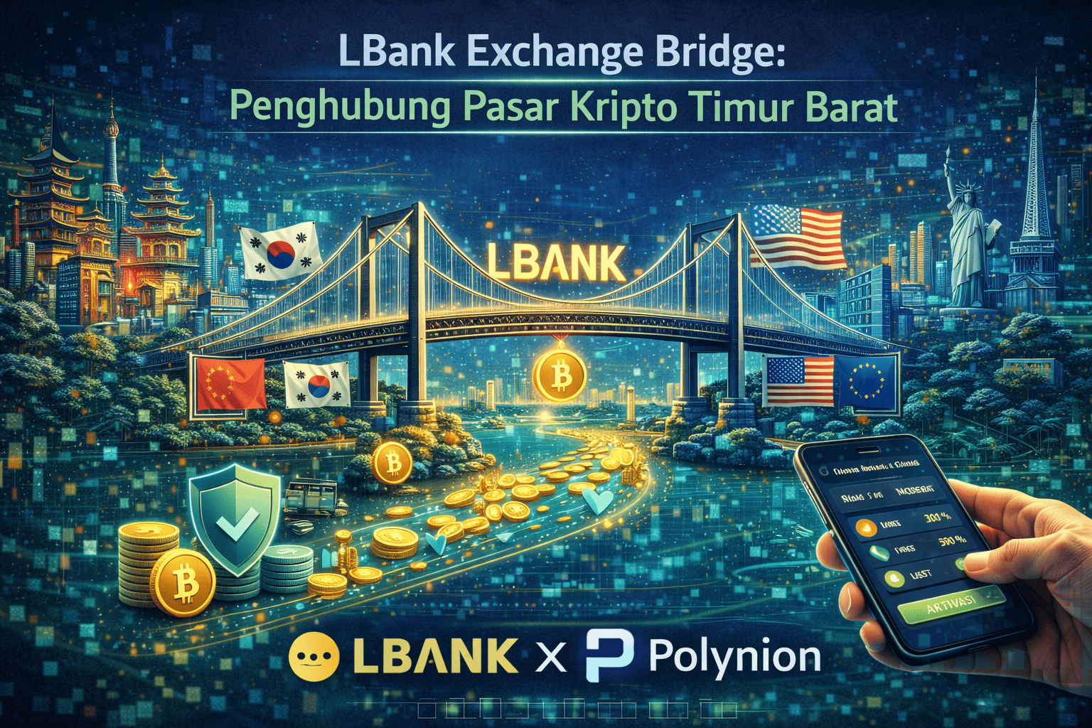 LBank Exchange Bridge: Penghubung Pasar Kripto Timur Barat